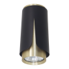 MILAGRO Fekete-arany mennyezeti spotlámpa Milagro Flower Black Gold (ML0262) 1xGU10