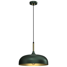 MILAGRO Függesztett lámpa, 35 cm, zöld-aranyszínű (Lincoln) világítás