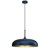 MILAGRO Kék/arany függőlámpa Milagro Lincoln Blue 45cm (MLP7901) 1xE27