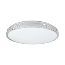 MILAGRO LED felületre szerelhető mennyezeti lámpa SHINY CLEAR 34W Ø490 mm Milagro világítás