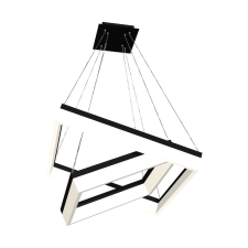 MILAGRO Nero fekete LED függesztett lámpa (MIL-ML082) LED 1 izzós IP20 világítás
