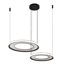 MILAGRO Nest fekete LED függesztett lámpa (MIL-ML0525) LED 1 izzós IP20 világítás