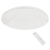 MILAGRO Távirányítós LED lámpa csillagos égbolt effekttel 36W Ø38cm Milagro Allister 3800lm (ML8231)