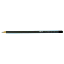 MILAN háromszögletű grafitceruza - 2B - kék csíkos ceruza