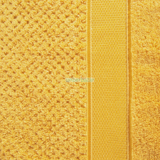  Milan lurex törölköző Mustársárga 70 x 140 cm lakástextília