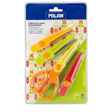 MILAN Zigzag, 16 cm + 4 pótpenge olló