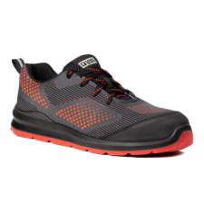 MILERITE S1P SZÜRKE/PIROS SPORT VÉDŐFÉLCIPŐ_41 munkavédelmi cipő