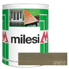 MILESI XGT 7002 OLIVA SZÜRKE - MILESI VIASZOS VÉKONYLAZÚR -1L favédőszer és lazúr
