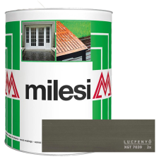 MILESI XGT 7039 SZÜRKE - MILESI VIASZOS VÉKONYLAZÚR - 5L favédőszer és lazúr
