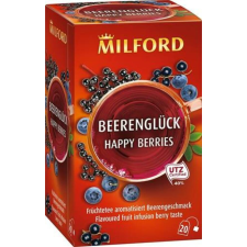 Milford Gyümölcstea, 20x2,5 g, MILFORD Happy berries, bogyós gyümölcs (KHK866) tea