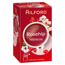 Milford gyümölcstea csipke-hibiszkusz 20db tea