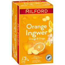 Milford narancs-gyömbér gyógynövénytea 20x1,75g 35 g tea
