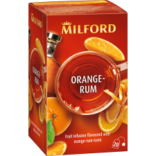  Milford narancs-rum ízű gyümölcstea 20x2,5g 50 g tea