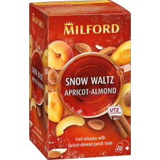 Milford snow waltz gyümölcstea 20x2.25g tea