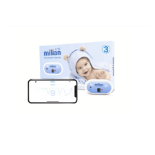 Milian légzésfigyelő Lite Bluetooth 3db érzékelőlappal légzésfigyelő