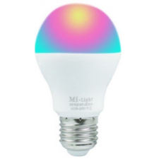 MiLight RGB-CCT LED lámpa , égő , körte , E27 foglalat , 6 Watt , SMART izzó