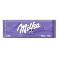 Milka Csokoládé MILKA Alpesi tejcsokoládés 270g csokoládé és édesség