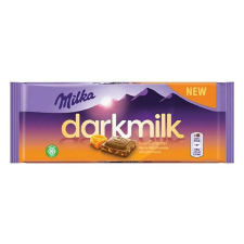 Milka Csokoládé MILKA Darkmilk sós karamellás 85g csokoládé és édesség