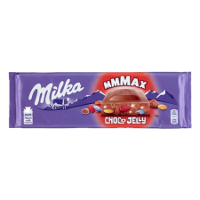 Milka Csokoládé MILKA MMMax ChocoJelly meggyes zselédarabos-cukordrazsés 250g csokoládé és édesség