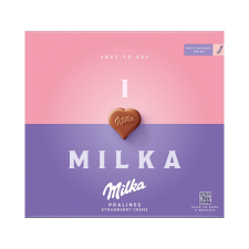 Milka desszert I Love Milka epres - 110g csokoládé és édesség