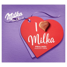  MILKA I LOVE Mogyorókrémes 110g /10/ csokoládé és édesség