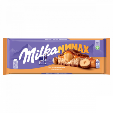Milka Mmmax alpesi tejcsokoládé karamell ízű tejes krémtöltelékkel 300 g csokoládé és édesség