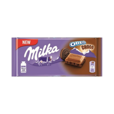 Milka táblás csokoládé oreo choco - 100g csokoládé és édesség
