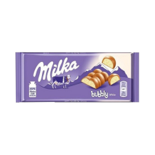 Milka táblás fehércsokoládé bubbly - 95g csokoládé és édesség