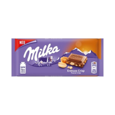 Milka táblás peanut-crisp csokoládé és édesség