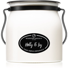 Milkhouse Candle Co. Creamery Holly & Ivy illatgyertya Butter Jar 454 g gyertya