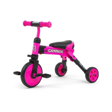 Milly Mally Gyerek háromkerekű bicikli Milly Mally Grande pink tricikli