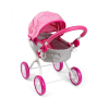 Milly Mally Játék babakocsi babáknak Milly Mally Dori Prestige Pink