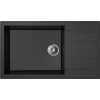  Miló Luxuria 86 beépíthető gránit mosogató grafit