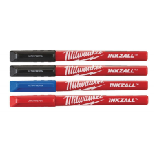 Milwaukee 0.6 mm színes jelölő filc 4db filctoll, marker