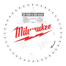 Milwaukee 4932471295 Körfűrészlap - 165x20x2,2 mm, Fogszám: 48 db (4932471295) fűrészlap