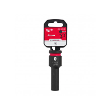 Milwaukee Gépi hosszú dugókulcs 1/2" 8 mm CrMo MILWAUKEE dugókulcs