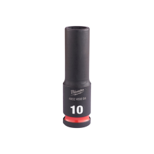 MILWAUKEE Gépi hosszú dugókulcs 3/8" 10 mm CrMo dugókulcs