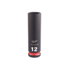  MILWAUKEE Gépi hosszú dugókulcs 3/8" 12 mm CrMo