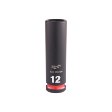 MILWAUKEE Gépi hosszú dugókulcs 3/8" 12 mm CrMo dugókulcs