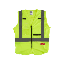 MILWAUKEE Tartozék Milwaukee Láthatósági mellény, sárga - 2XL/3XL 1 db 4932471891