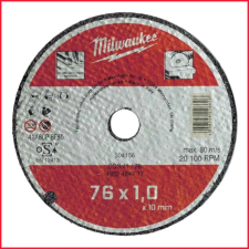 Milwaukee Vágókorong 76mm fémre (5DB) Milwaukee csiszolókorong és vágókorong