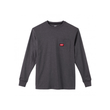 Milwaukee WTLSG-XL Hosszú ujjú zsebes póló Sötétszürke 4933478240 munkaruha