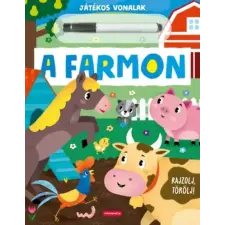 Mimorello Kiadó A farmon - Játékos vonalak gyermek- és ifjúsági könyv