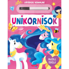 Mimorello Kiadó Unikornisok - Játékos vonalak gyermek- és ifjúsági könyv