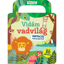Mimorello Kiadó Vidám vadvilág - Matricás foglalkoztató - Több mint 50 matrica gyermek- és ifjúsági könyv
