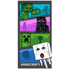Minecraft Adventure Time fürdőlepedő, strand törölköző 70x140cm lakástextília