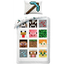  Minecraft ágyneműhuzat 140×200cm, 70×90 cm lakástextília