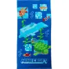  Minecraft Aquatic fürdőlepedő, strand törölköző 70x140cm