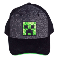  Minecraft baseball sapka, szürke-fekete, Creeper, Astra