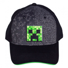  Minecraft baseball sapka, szürke-fekete, Creeper, Astra